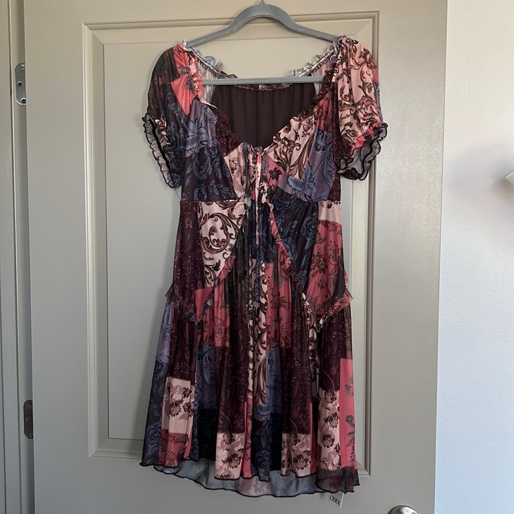 Cider Eretheal Patchwork Dress